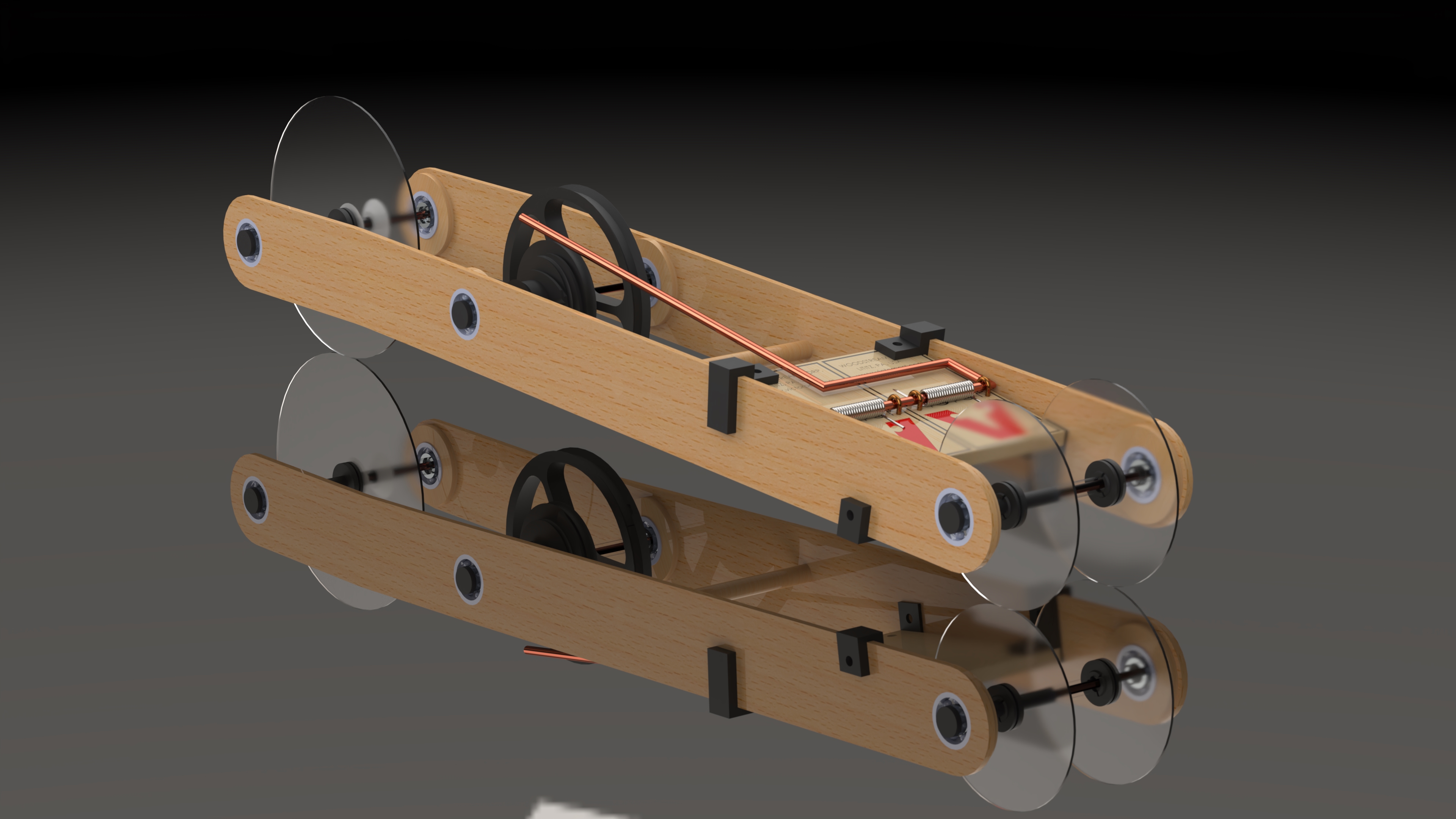 Mousetrap Car Render